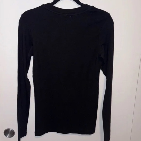 NWT-Stateside Crewneck Long Sleeve Tee - Made in USA - Picture 2 of 8